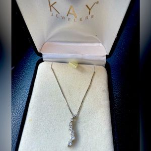 Kay Jewelers Diamond Necklace- like new